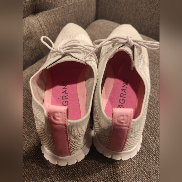 Women's Cole Haan ZERØGRAND sz 10.5B W24030 216769 Wingtip Oxford - Picture 6 of 7